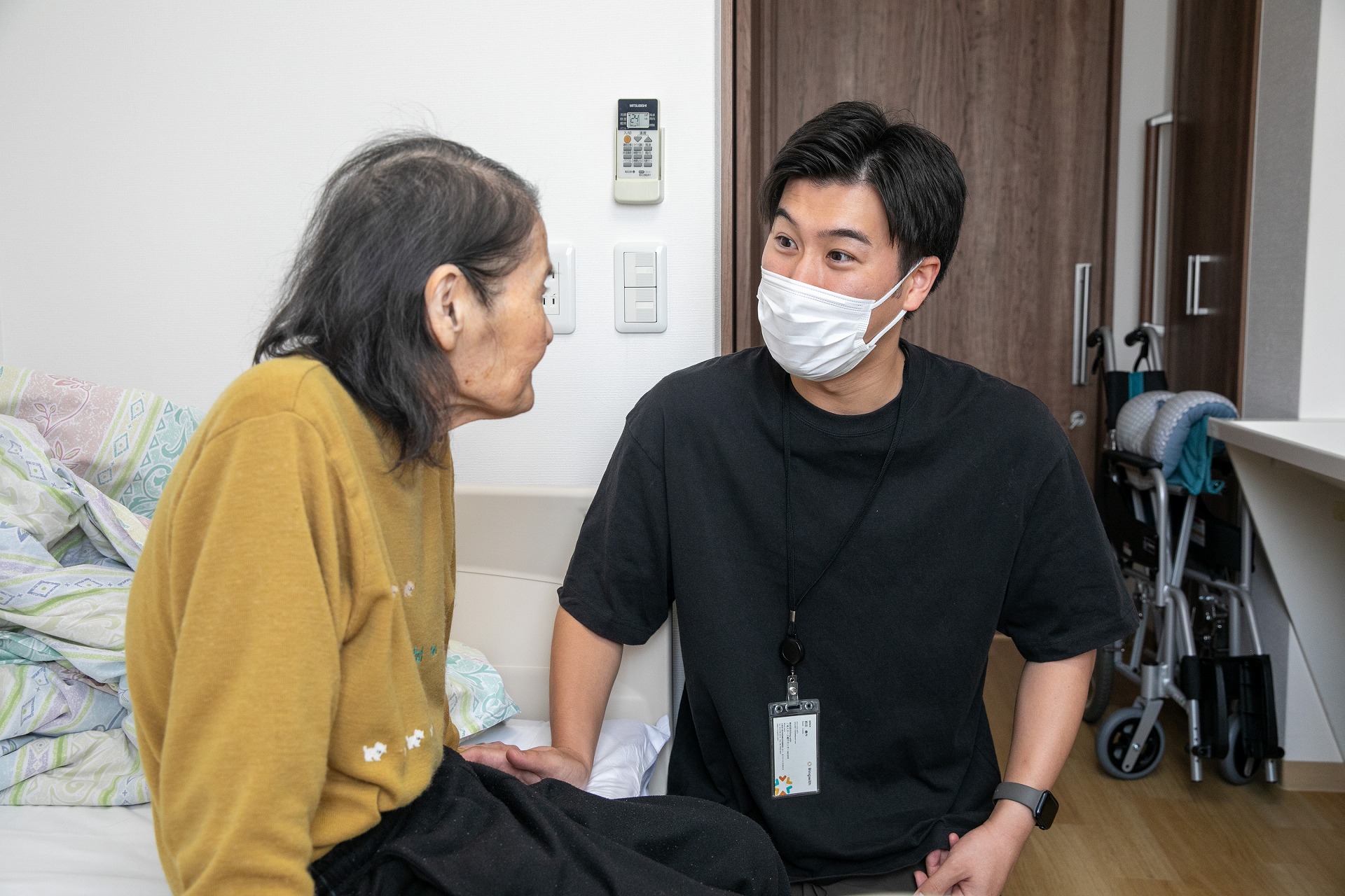 24時間の看護・介護体制